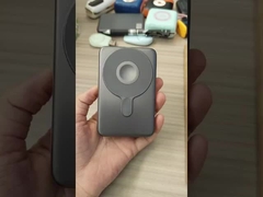 3 in 1 Magnetic Power Bank con stand creativo