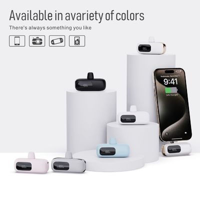 Universal Power Bank con cavo integrato 20000mAh caricabatterie portatile con cavo integrato
