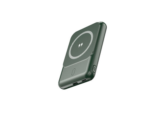 Magnete wireless 5000mah Power bank 5W/7.5W di ricarica Batteria Li polimerico per la ricarica sicura portatile