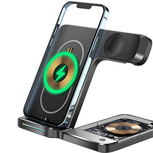 Un buon prezzo. Tipo C Input Fast Charging Wireless Charger 10W 7.5W 5W Per iPhone Apple Watch Air Pods in linea