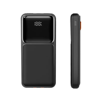 Un buon prezzo. 10000mAh di ricarica rapida Portable Power Bank con cavo incorporato in linea