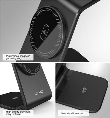 Un buon prezzo. Pawer Bank Powerbank Wireless 15W Tipo C 110-205KHz Frequenza di ricarica 1m Lunghezza del cavo di ricarica in linea