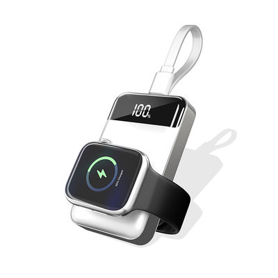 Un buon prezzo. Smartwatch in bianco e nero Power Bank 3000mAh Capacità con batteria agli ioni di litio in linea