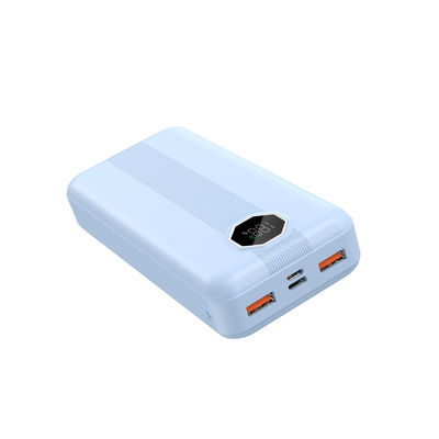 Blu Bianco 10000mAh PD Power Bank Microcompatibile Caricabatterie Con 20W 22,5W Potenza nominale