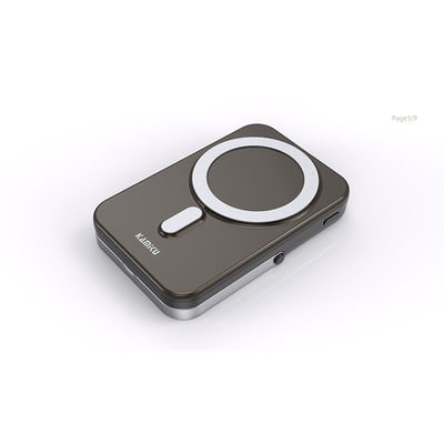 Magnetic Wireless 10000mah Power Bank con 5W/7.5W/10W/15W di uscita Tipo C di ingresso e protezione da sovraccarico