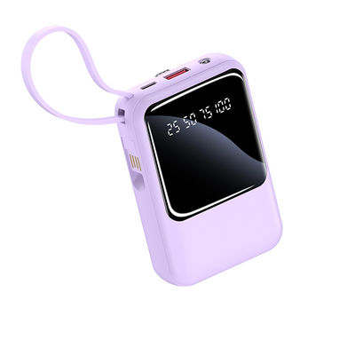 Un buon prezzo. Banca di alimentazione esterna incorporata 20W con luci LED in linea