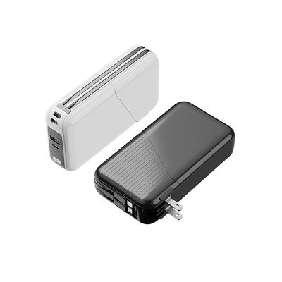 Un buon prezzo. 20000mAh White Wall Plug Power Bank per dispositivi multipli in linea