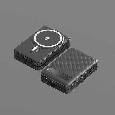Un buon prezzo. Portable Magnetic Phone Power Bank Custom 5000mAh Magnetic Power Bank in linea
