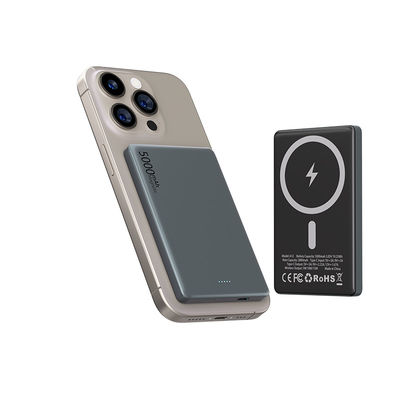 Un buon prezzo. Banca di alimentazione magnetica personalizzata 5000mAh 5W 7.5W Portable Wireless Power Bank in linea