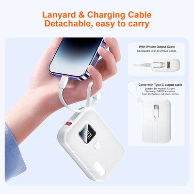 Un buon prezzo. Easy Carry Mini Power Bank più leggero 10000mah Power Bank con PD22.5W di uscita in linea