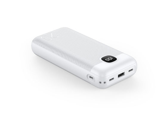 Un buon prezzo. 22.5W Carica Blu Bianco Carica rapida Power Bank 10000mAh Micro USB portatile in linea
