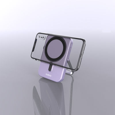 Un buon prezzo. Magnetic Wireless Power Bank Legatura di alluminio con ingresso di tipo C e batteria Li-Polymer in linea