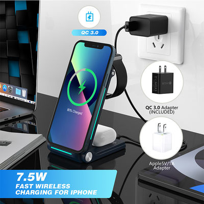 Un buon prezzo. Caricabatterie wireless leggera 3 in 1 con interfaccia di tipo C in linea